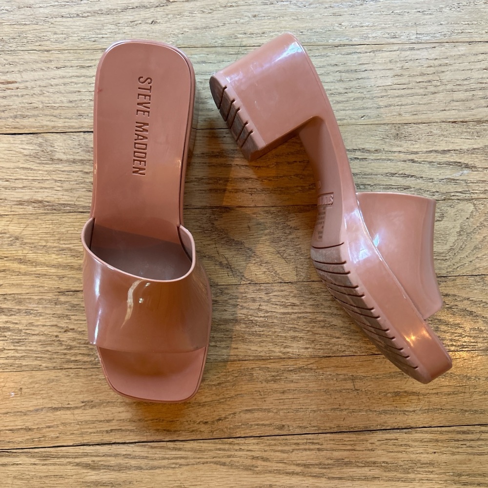 Steve Madden Women's Tan Mules